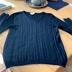 Neiman Marcus- silk knit sweater in size M